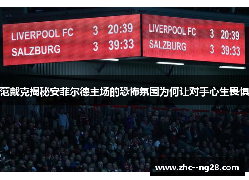 范戴克揭秘安菲尔德主场的恐怖氛围为何让对手心生畏惧